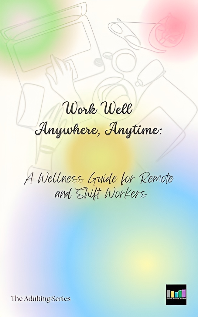 Get hold of wellness tips from Work Well Anywhere, Anytime: A Wellness Guide for Remote and Shift Workers. Whether you're adjusting to the flexibility of working from home or managing the unpredictable demands of shift work, you face challenges that go beyond the 9-to-5 routine. This book is your essential guide to succeeding as a remote or shift worker. Undoubtedly, these new work setups offer a different set of perks like more comfort working at home or anywhere, more freedom to navigate managing tasks, and yes, the relief of not having to experience the challenges of daily commute to work. However, working from home or anywhere and working on shifts beyond the traditional 9- to-5 time can also disrupt your body’s natural rhythms, leading to sleep struggles, burnout, and difficulty maintaining work-life balance. This guide is packed with straightforward, practical tips designed specifically for your unique needs and issues as remote and shift workers. From managing irregular sleep patterns and reducing stress to squeezing in exercise and boosting your focus, every chapter offers actionable tips you can start using today. You’ll have a toolkit of simple wellness strategies to help you stay balanced, energized, and focused—no matter when or where you work. It’s time to take control of your well-being and excel!